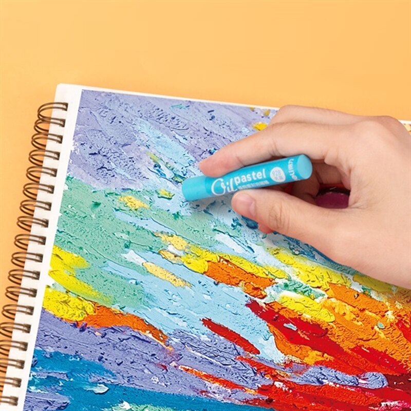Drawing Crayons Set Colors For Paint Children School Art Stationery Supplies Kids Oil Pastel Wax Pencils