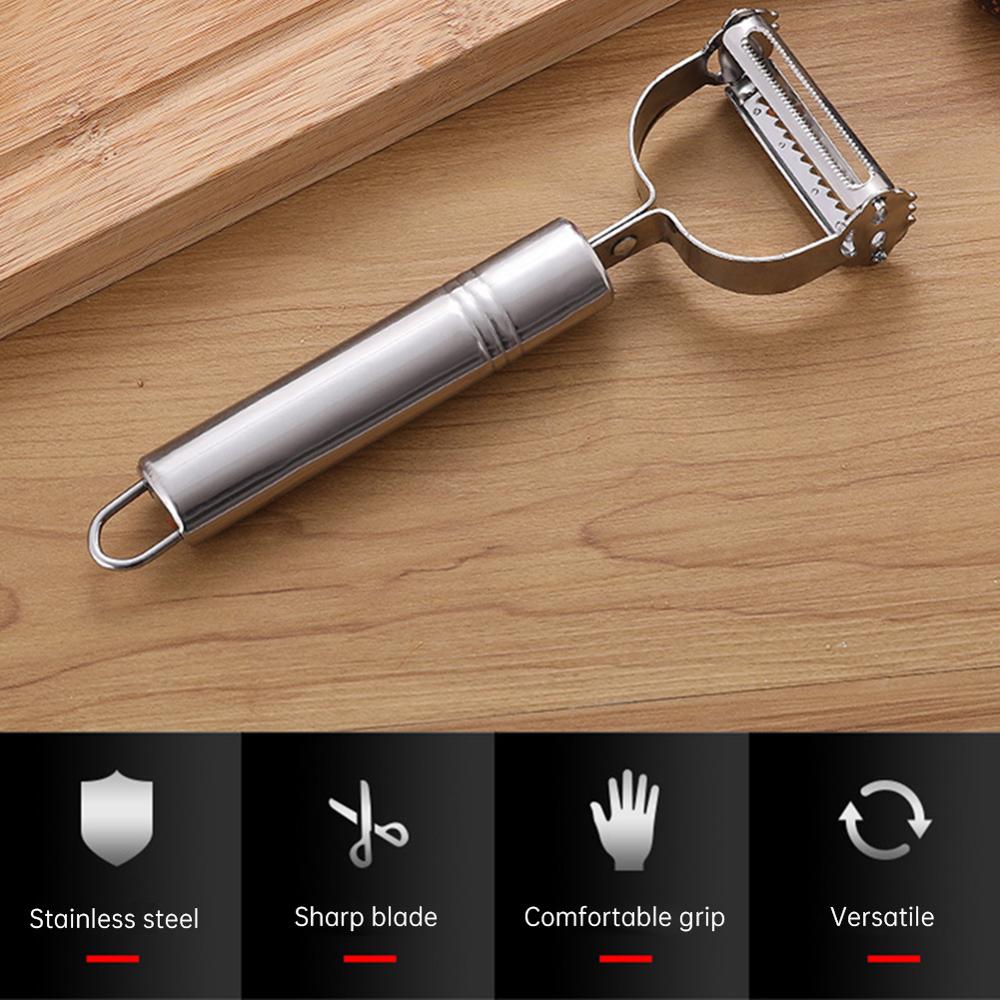 Stainless Steel Potato Cucumber Carrot Grater Julienne Peeler Vegetables Fruit Peeler Vegetable Slicer