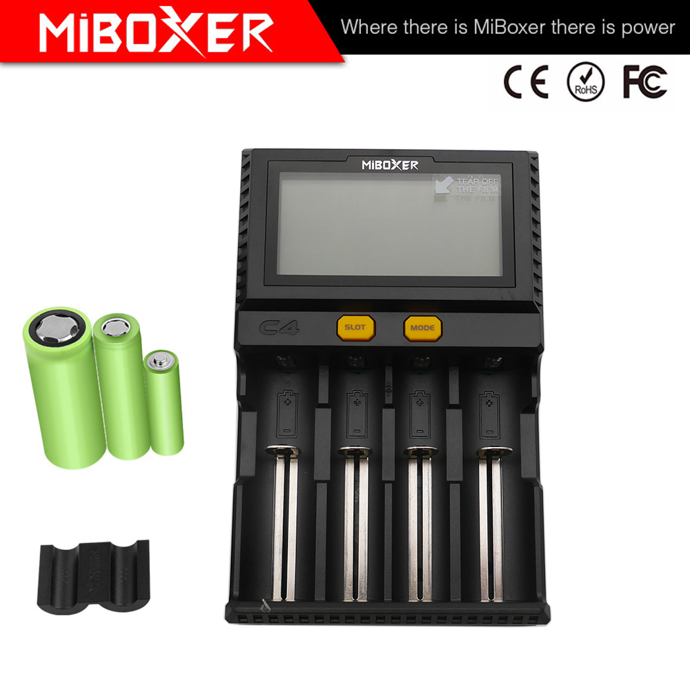 18650 Battery Charger Miboxer 8-Bay Smart Charger With Automatic LCD Display Fas | EBay