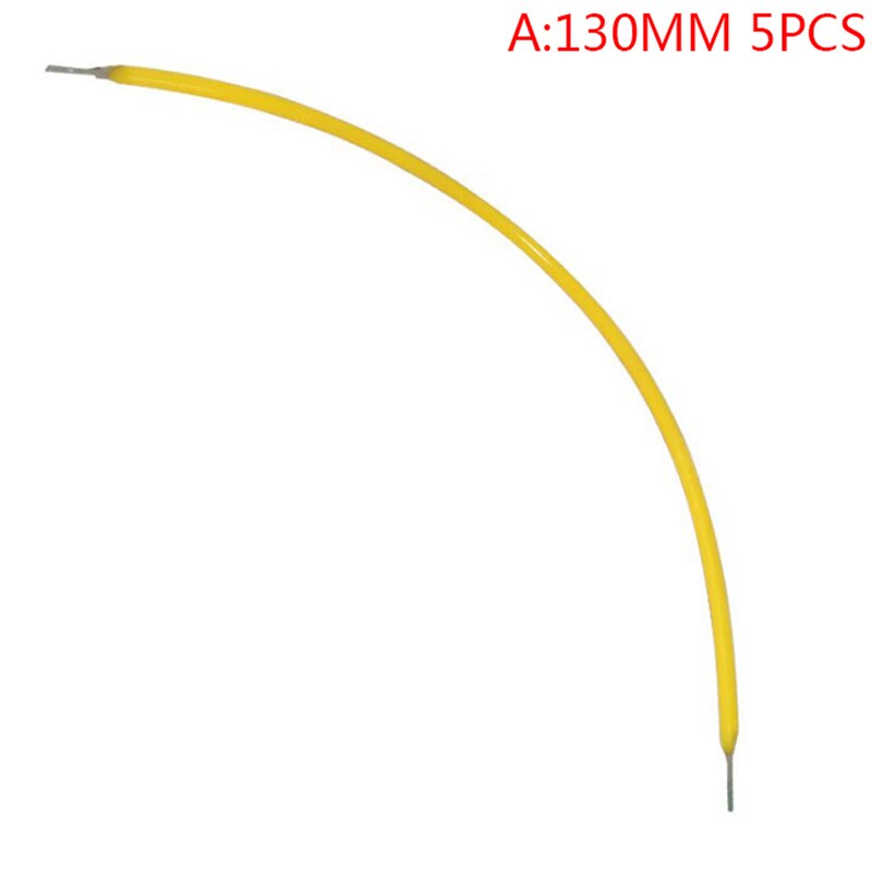 5Pcs Lamp Filament Lamp Onderdelen Led Licht Accessoires Diodes Geel Flexibele Filam: A-130MM