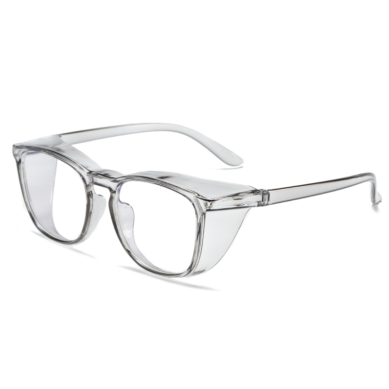 Anti Blue Light Glasses Lightweight PC Frames Square Clear Lens Glasses Anti Pollen Safety Goggles Eyewear Accessories