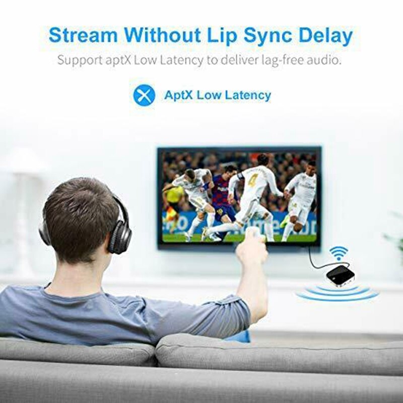 BTI-029 Bluetooth 5.0 Adapter 2 In 1 Bluetooth Zender 3.5Mm Aux Spdif Audio Ontvanger Voor Hoofdtelefoon Speaker