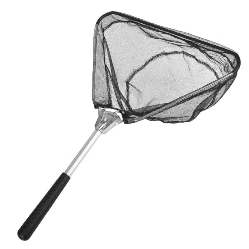 Fishing Nets Aluminum Alloy Telescoping Foldable Landing Net Network Trap