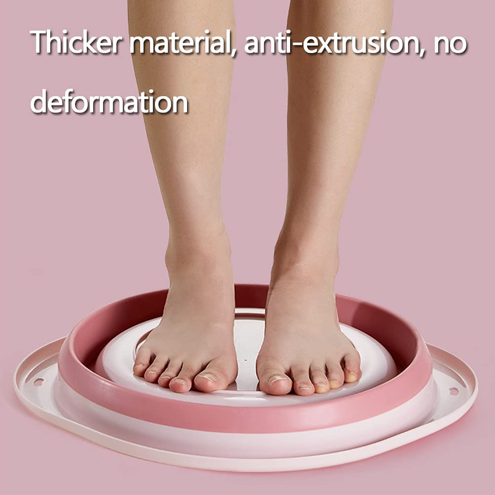 Plastic Silicone Folding Basin Portable Camping Wash Basin Car Wash Bucket Household Kitchen Fruit Clean Basin Home Supplies