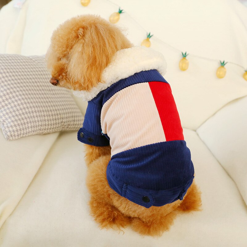 PETCIRCLE Huisdier Kleding Hond Kleren Teddy Bichon Hond Pommeren Herfst en Winter Dikker Warme Kleding
