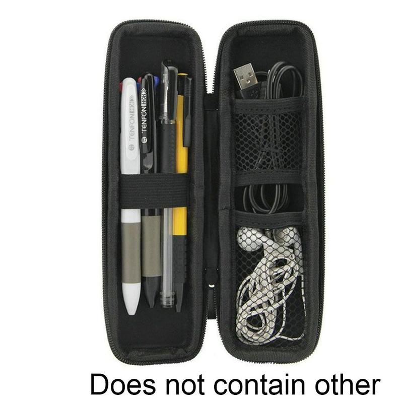 Zwart Eva Hard Shell Stylus Pen Etui Potlood Tas Beschermende Draagtas Box Bag Storage Container Voor Pen Stylus Balpen pe