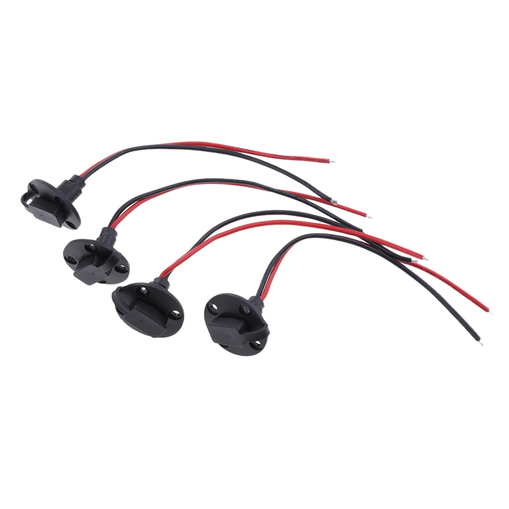 4x 16AWG SAE Power Automotive Connector Adapter Cable Waterproof