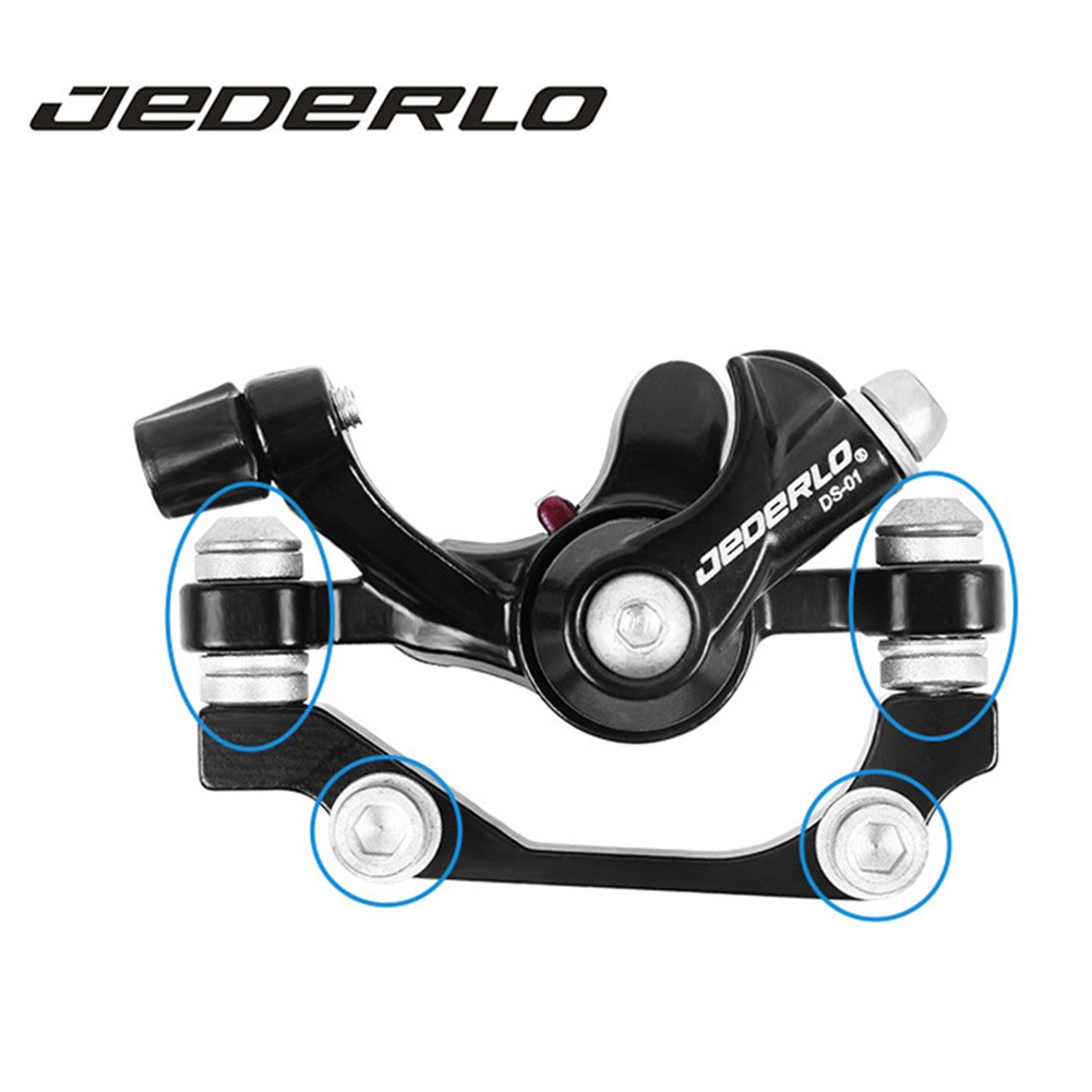 Przód roweru tylne klocki hamulcowe mechaniczny hamulec tarczowy Mtb Góra części F160 / R140 F180 / R160 jazda na rowerze podwójny hamulec części koła