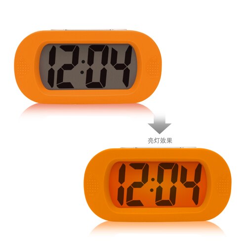 Barn väckarklocka student radiostyrd klocka led relojes despertadores de mesita dagliga nödvändigheter sc  oo50ac: Stil 6