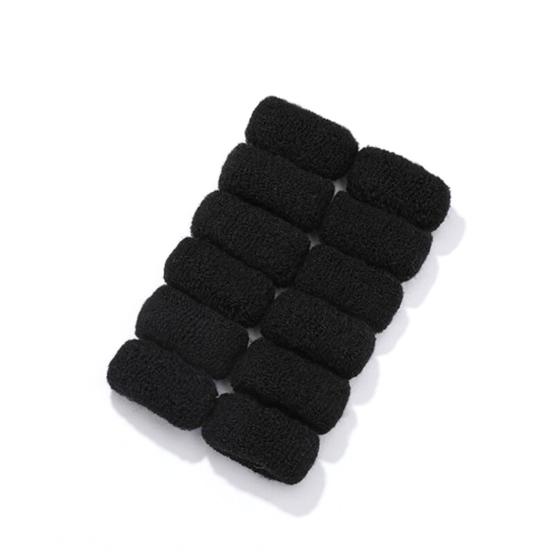 Coleteros elásticos para el pelo para niña y mujer, gomas suaves para el pelo, conjunto de accesorios para el cabello, 2/6/12 piezas