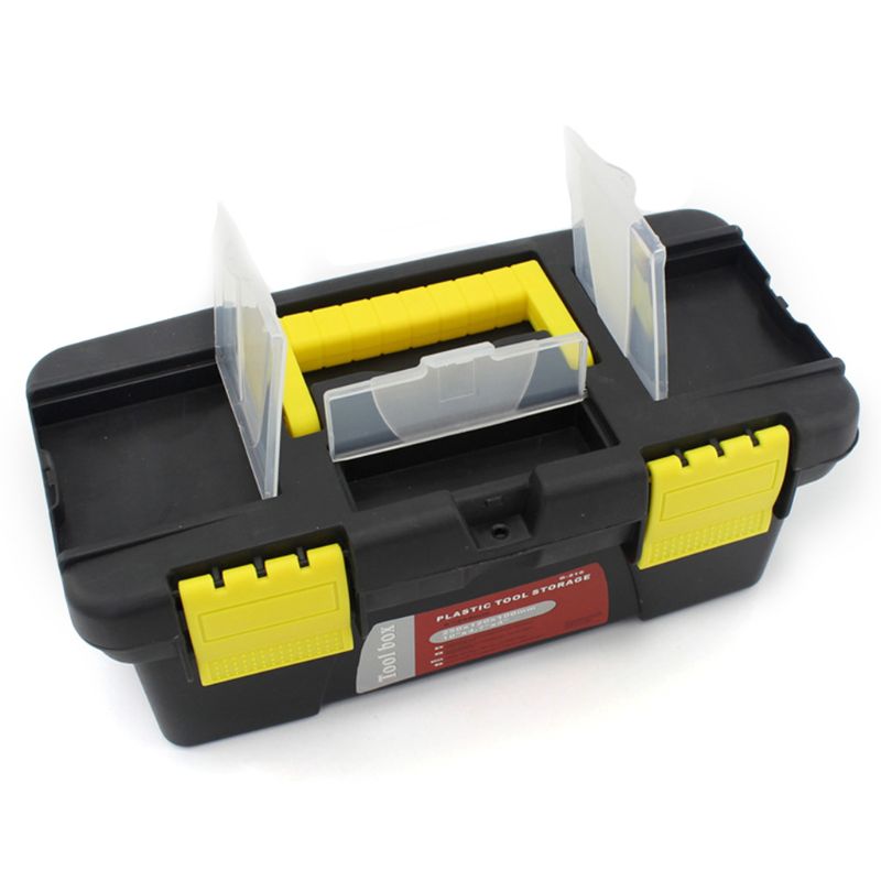 Multi-Function Toolbox Home Vehicle Maintenance Hand-Held Art Portable Hardware Storage Box Repair Tool Box Case
