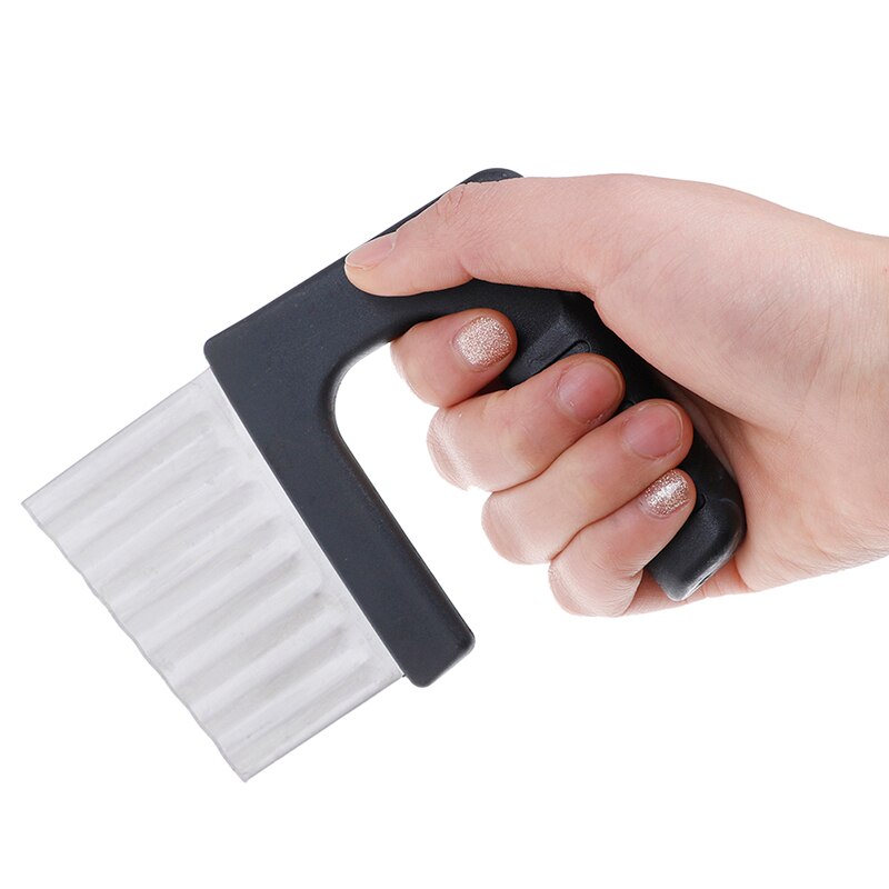 Coupe-frites ondulé en acier inoxydable, ustensile de cuisine, Gadgets