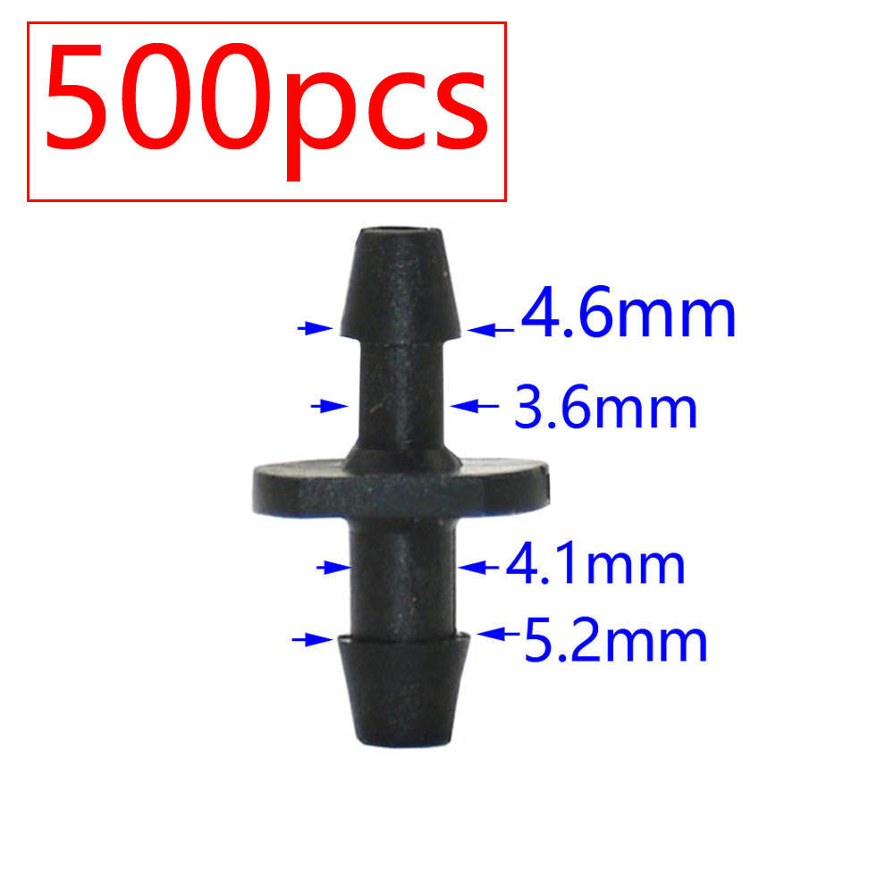 2L 4L 8L Pressure Compensating Dripper 2/4-way Arrow Dropper Connector Cross Water Splitter For Arrow Drip System Emitter: army green