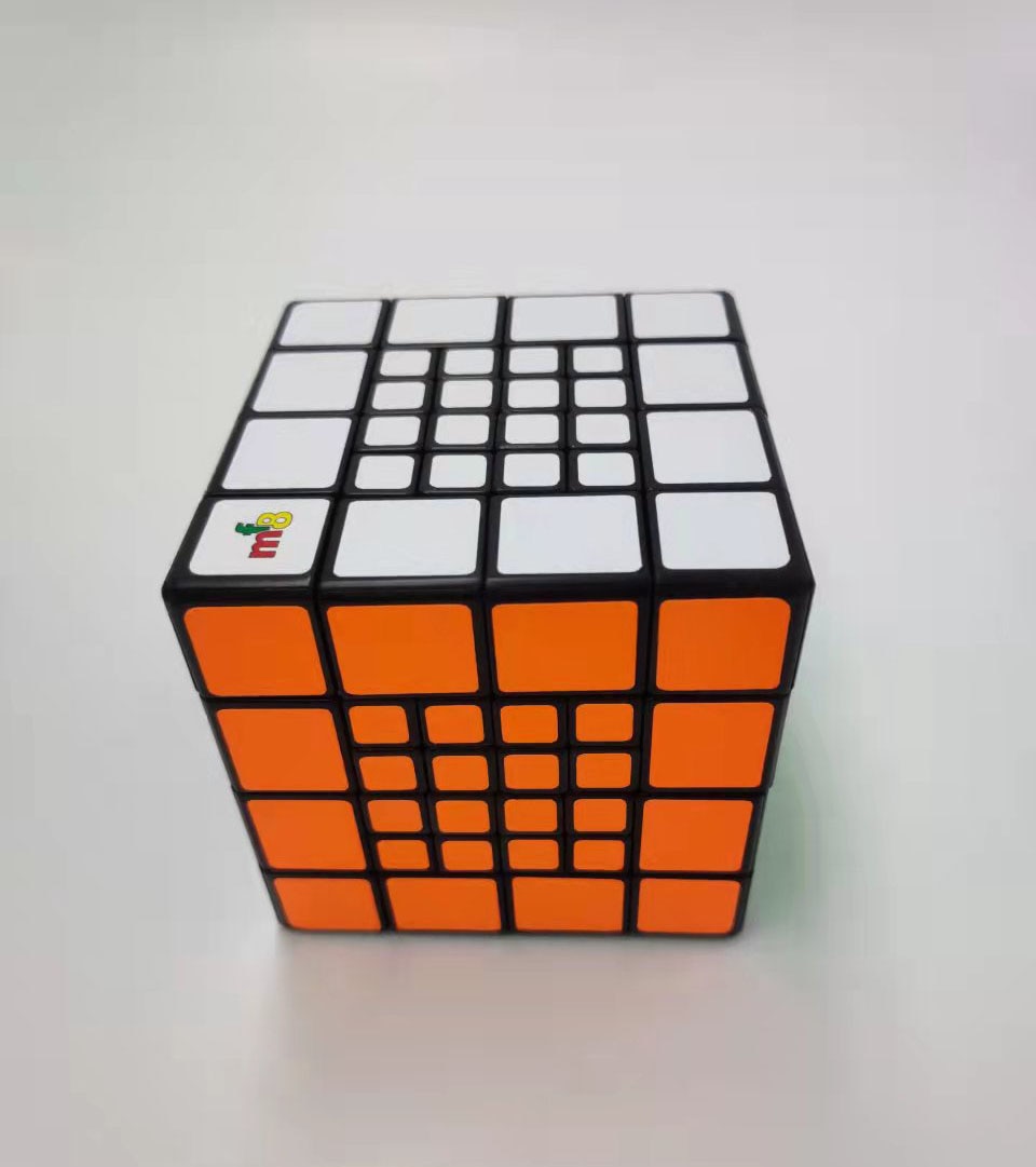 MF8 4x4 son-mamma II Puzzle nero 4x4 sun-mom II Cubo magico forma strano Cubo magico gif giocattoli educativi per bambini