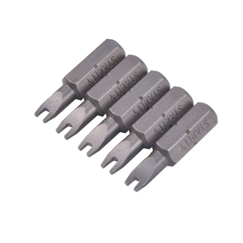 Stanley – tournevis de précision à tige hexagonale de 1/4 &quot;, 10 pièces, forme de fourche en h, type U, embout S2, U1 SP10 U6 SP6 SP8