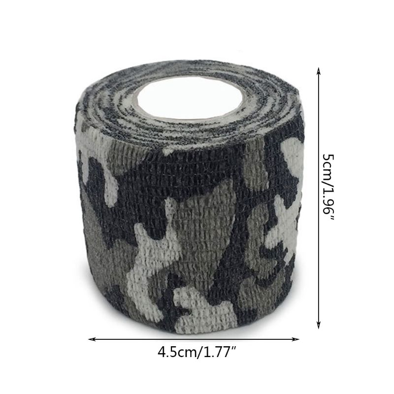 6 st / set husdjur tryck elastisk tejp färg självhäftande bandage finger handled sport knäskydd stöd fasta bandage
