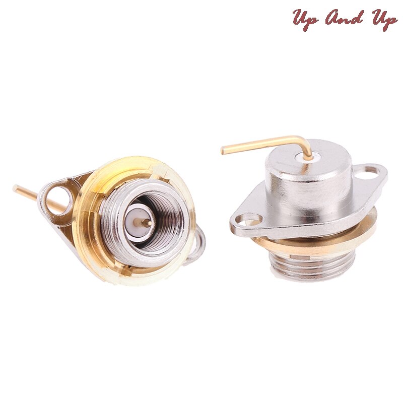 2 Stuks Connector Sma Male Moer Flens Panel Mount Voor Radio Antenne Socket