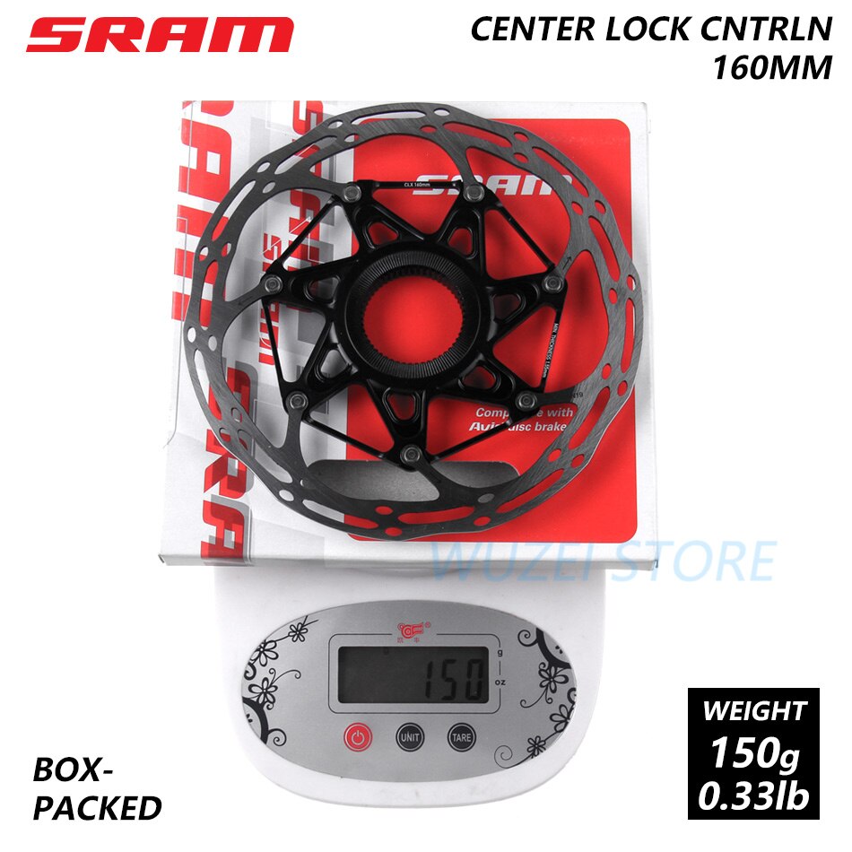 SRAM AVID-disco de freno central G3, 160/180/203mm, HS1, 6 tornillos, rotor, CNTRLN XR, rotores de disco de bloqueo central, 1 unidad