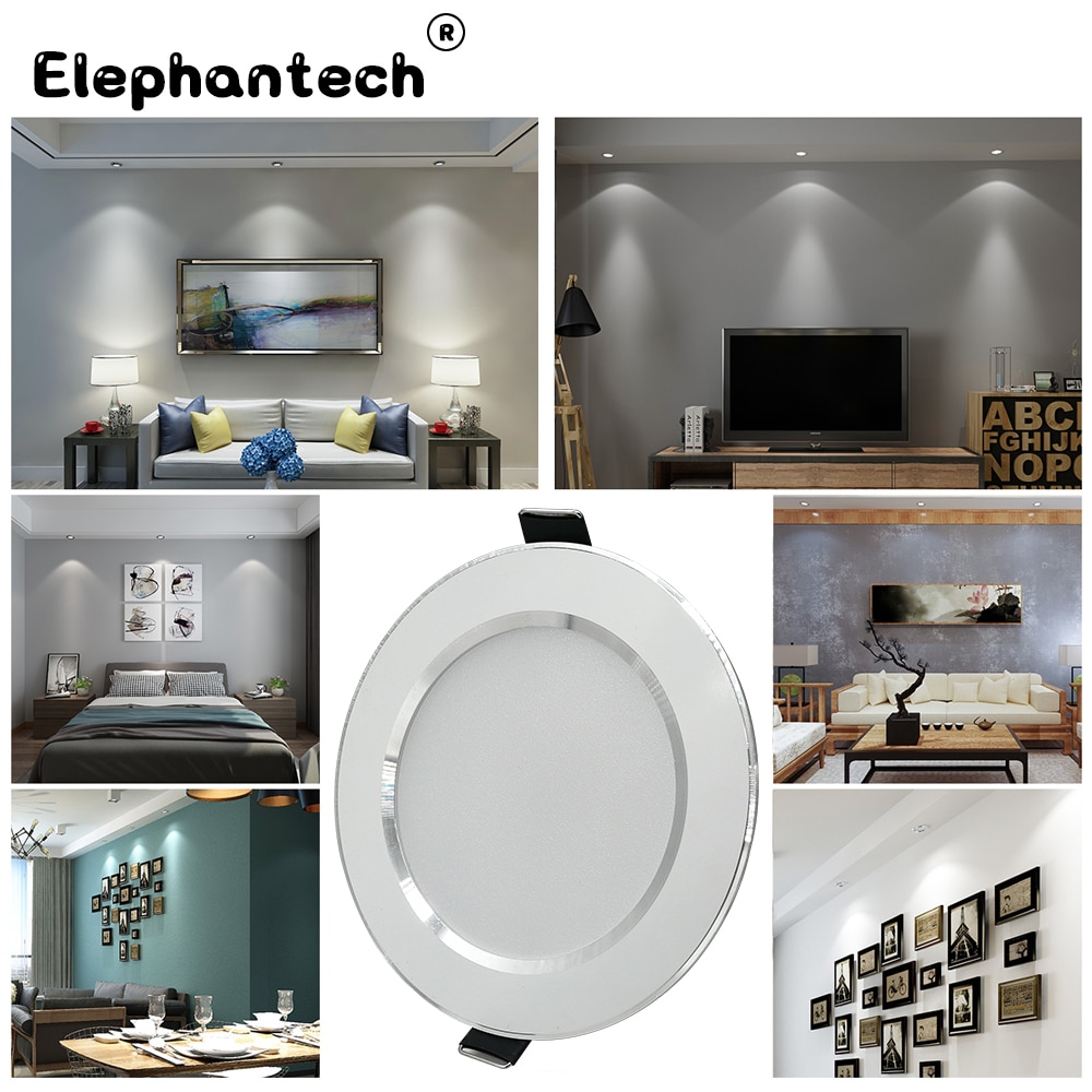 Led downlight 5w 9w 12w 15w variabele kleurtemperatuur waterdicht koud/natuurlijk/warm wit inbouw led lamp spot licht  ac 220v