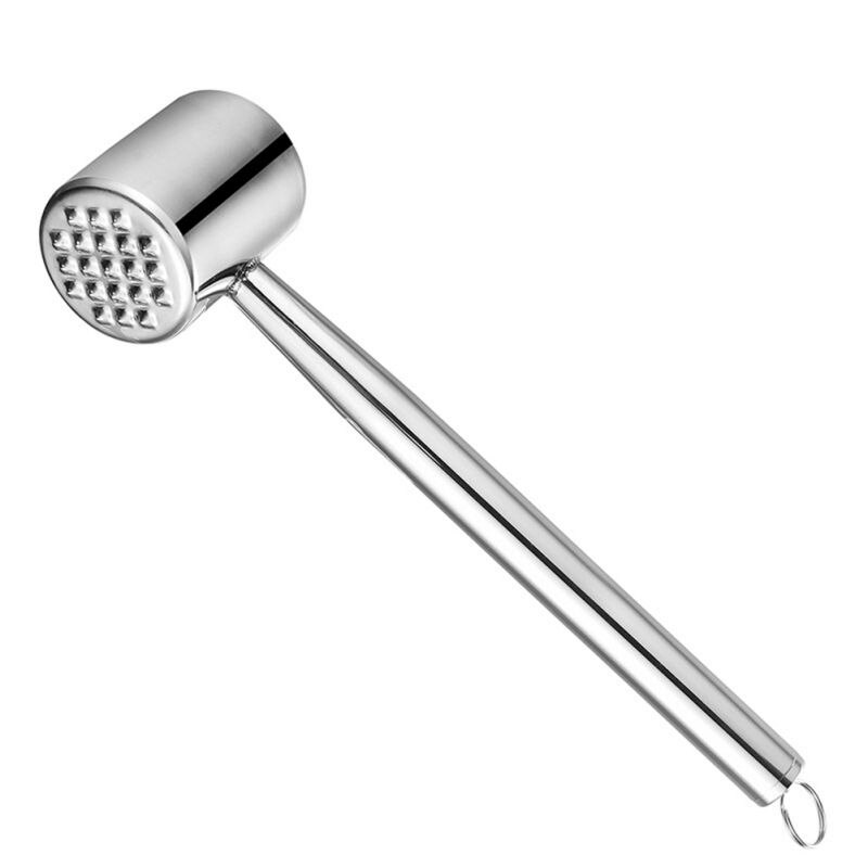 Kitchen Tool Stainless Steel Hammer Meat Tenderizer Long-handled Meat Hammer Meat Cooking Tools