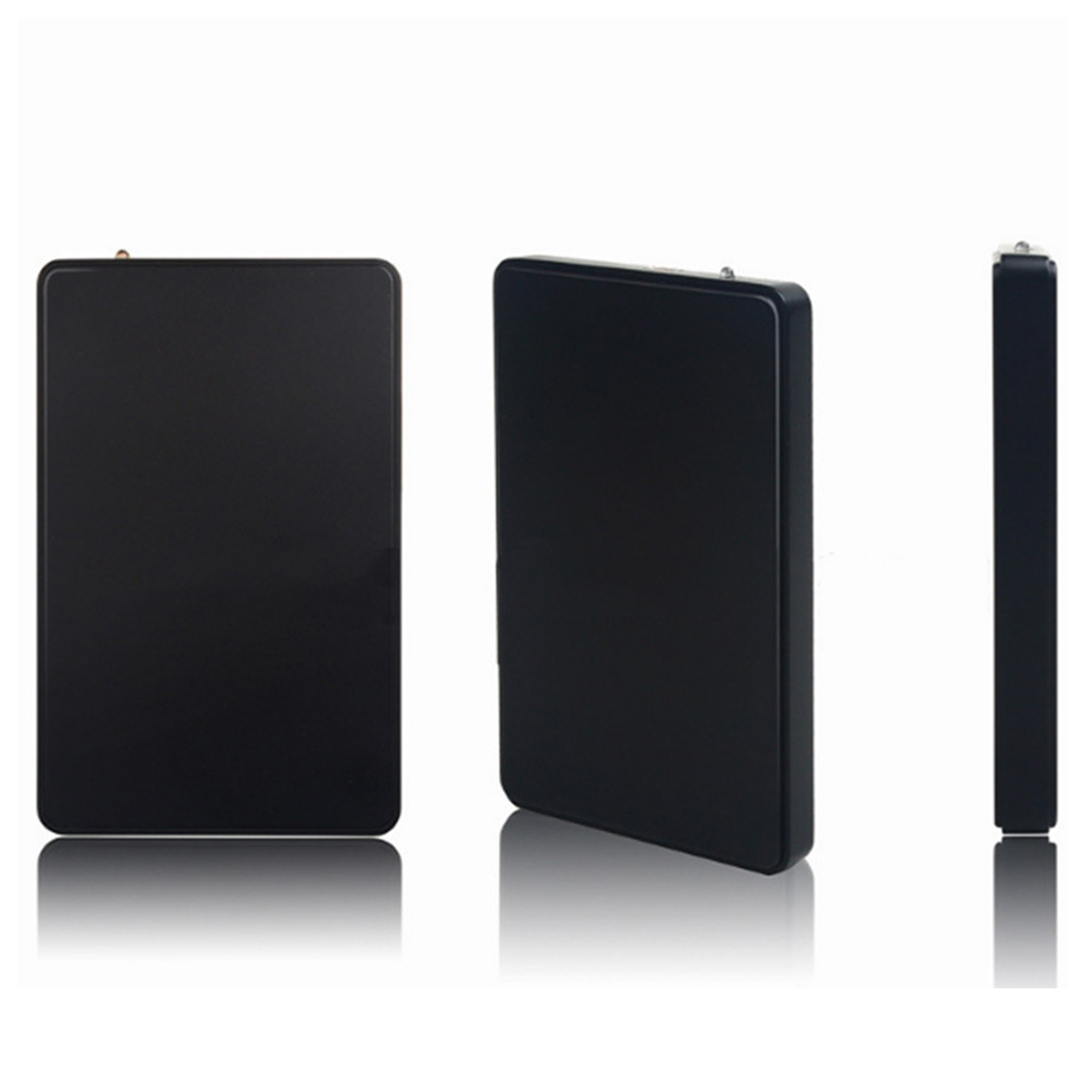 2.5 inch zwarte, snelle, duurzame sata 2tb usb 2.0 plastic, slanke externe mobiele hdd-behuizing