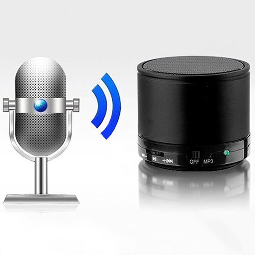 Portable Wireless Speaker Mini Bluetooth Speaker for iPhone MP4 MP3 Tablet PC