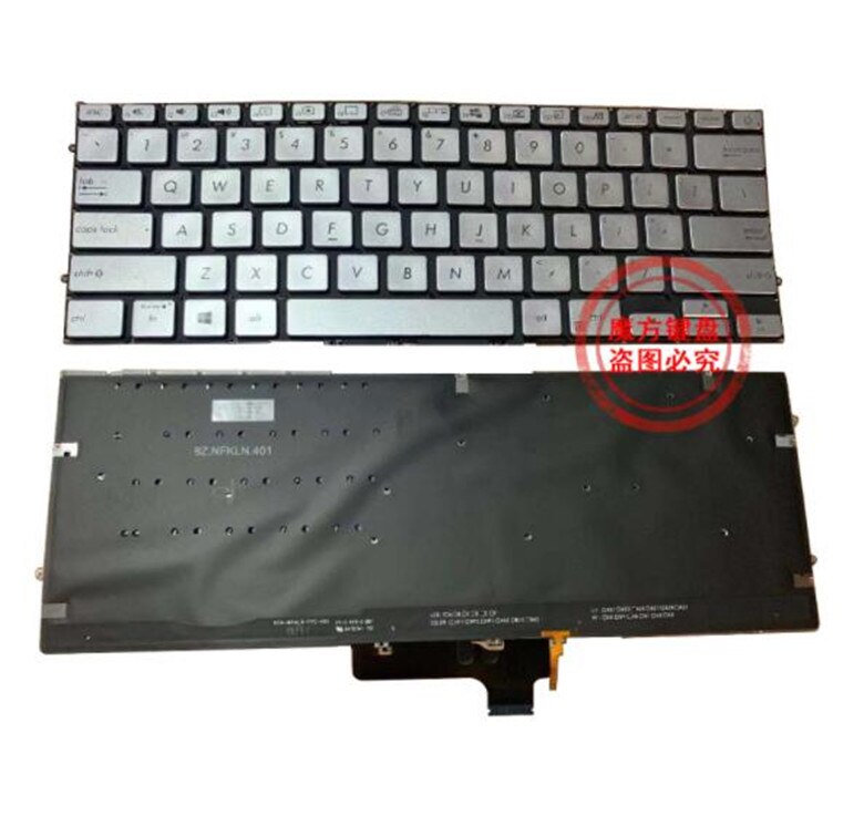 Us Keyboard Voor Asus Zenbook 14 UX431 UX431FL UX431FLC UX431FA UX431FN UX431DA U4500F X431 V431 K431 S431 X431FAC