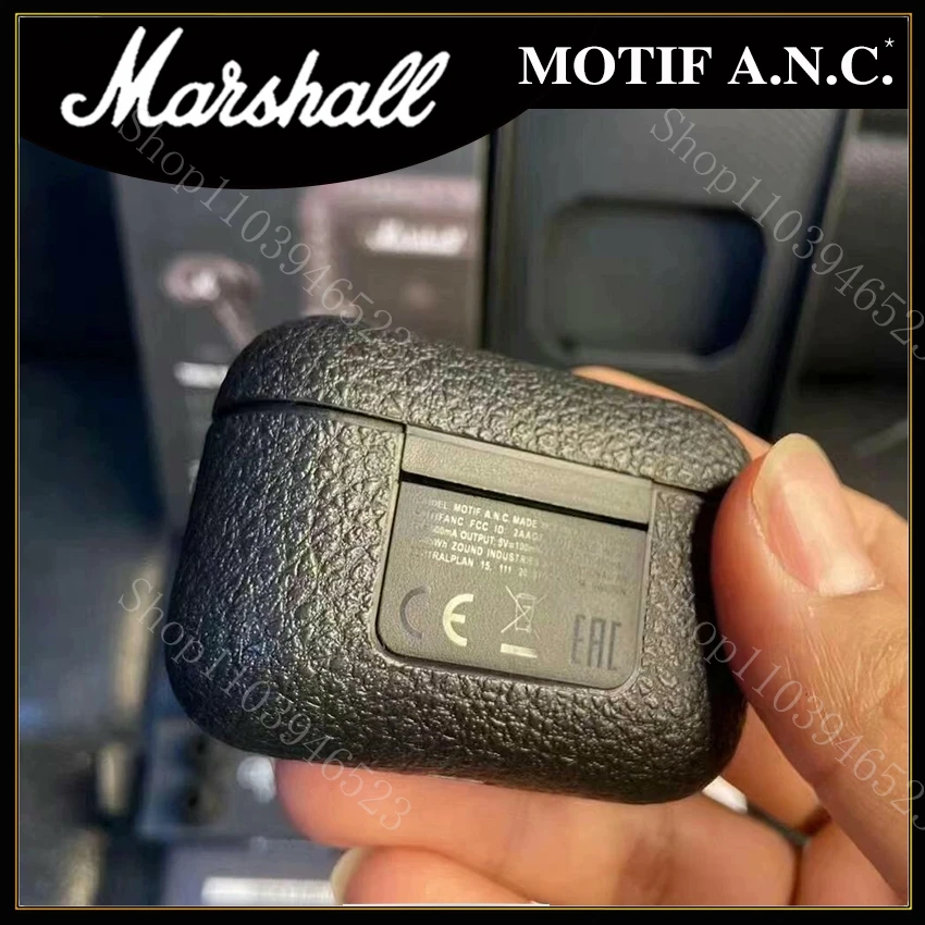 MARSHALL MOTIF ANC Echte draadloze Bluetooth 5.2-hoofdtelefoon Actieve ruisonderdrukkende hoofdtelefoon In-ear waterdichte headset
