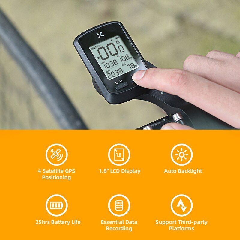 Fiets Gps Code Tafel Praktische Fiets Bluetooth Mier Snelheidsmeter Rijden Accessoires #2