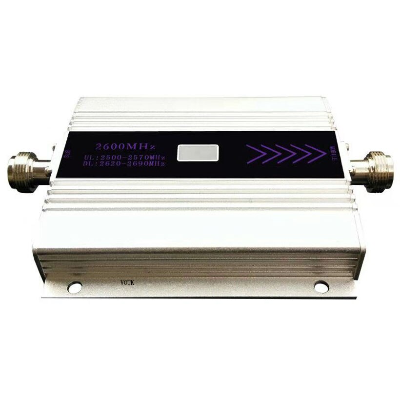 2600Mhz 4G LTE Cellular Signal Booster 4G (FDD Band 7) Cell phone Signal Repeater 65dB Mobile Amplifier