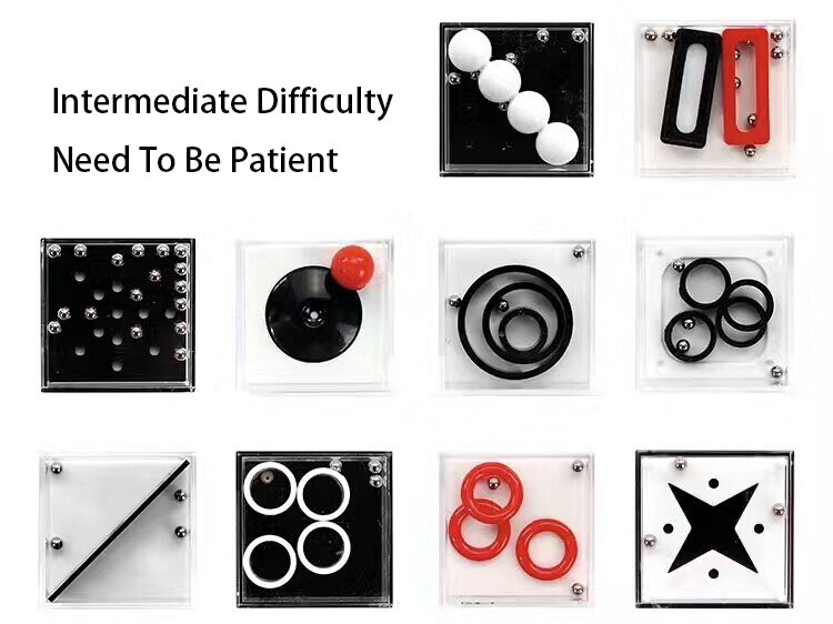 neue Zappeln Kasten Dekompression Banlance Anti SpannungsarmglüHenne Angst Entspannen Übung Hände-auf Gleichgewicht Kraft Puzzle Spiel Spielzeug