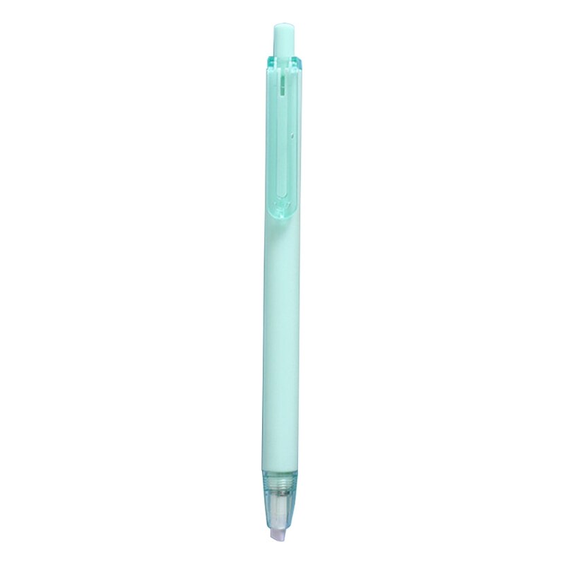 Pen-shaped Paper Cutter Retractable Utility Knife Safety Ceramics Blade Home Office School Paper Cutting DIY Crafts Tool: Green