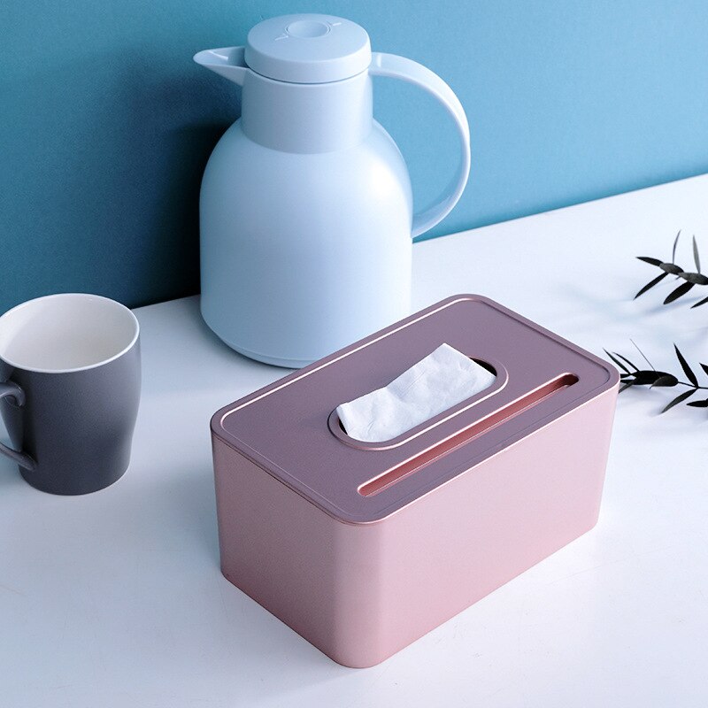 Elegante elegante suporte de papel casa hotel caixa de tecido plástico recipiente toalha guardanapo suporte de tecido caixa de armazenamento acessórios