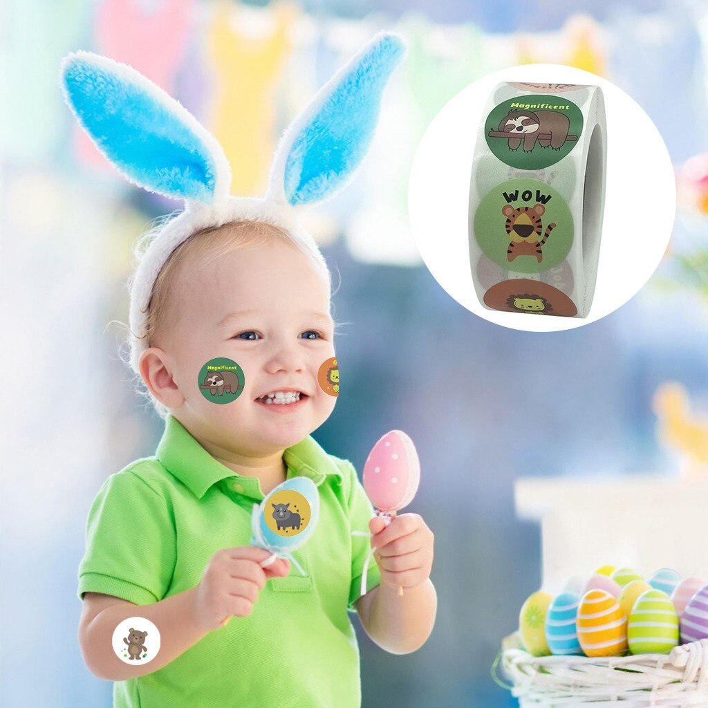 1000pcs School Stickers 1 Inch Teacher Supplies For Classroom, Potty Training Stickers, Motivational Stickers Art Sticker Home