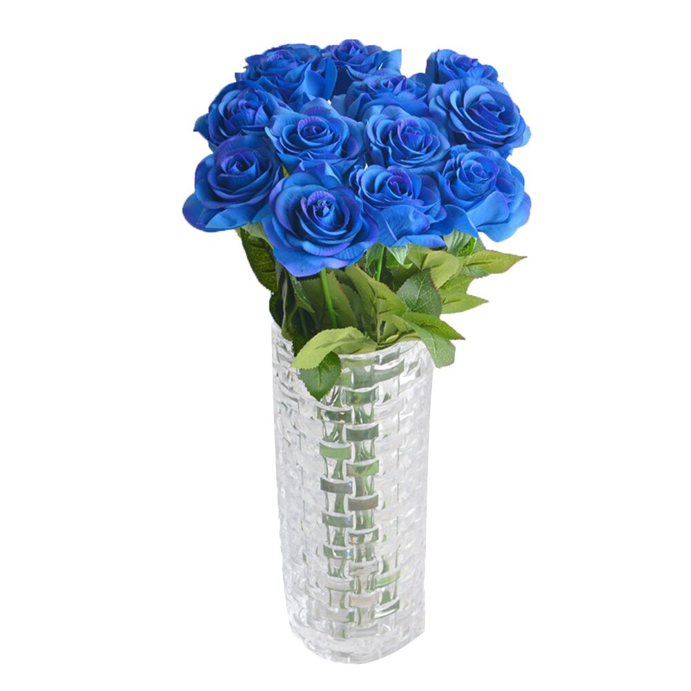 Simulación de rosas, de San Valentín, de boda, decoración del hogar, flor: 6C