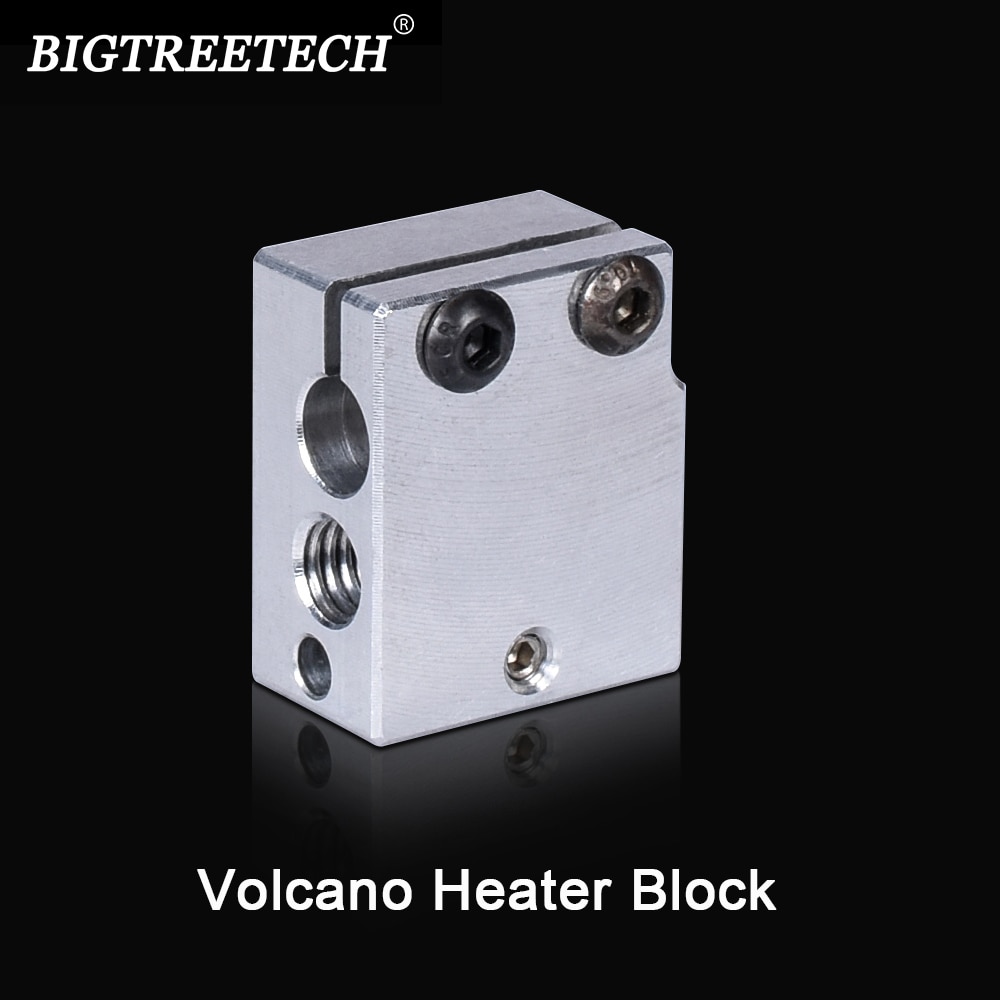 Vulkaan Heater Blok Upgrade Onderdelen 3D Vulkaan Hotend Voor PT100 Sensor Thermistor J Warmte Extruder 3D Printer Onderdelen