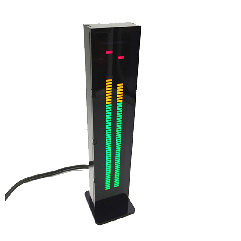 AS60 LED Level Volume Display VU Meter Music Spectrum Electronic DIY Kits 2.0 Channel 60-segment Volume VU Table1pc