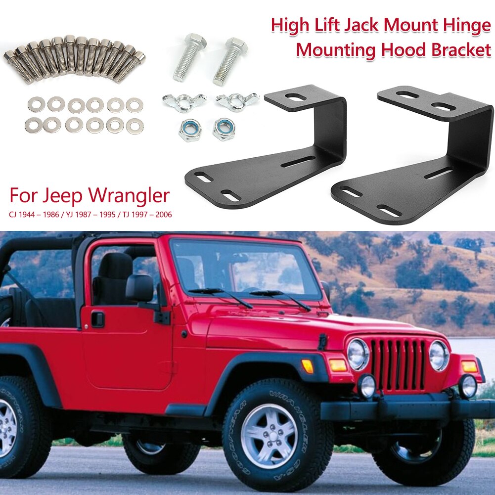 SRM Jeep Wrangler JK Roll Bar Mounting Bracket Kit - View #11