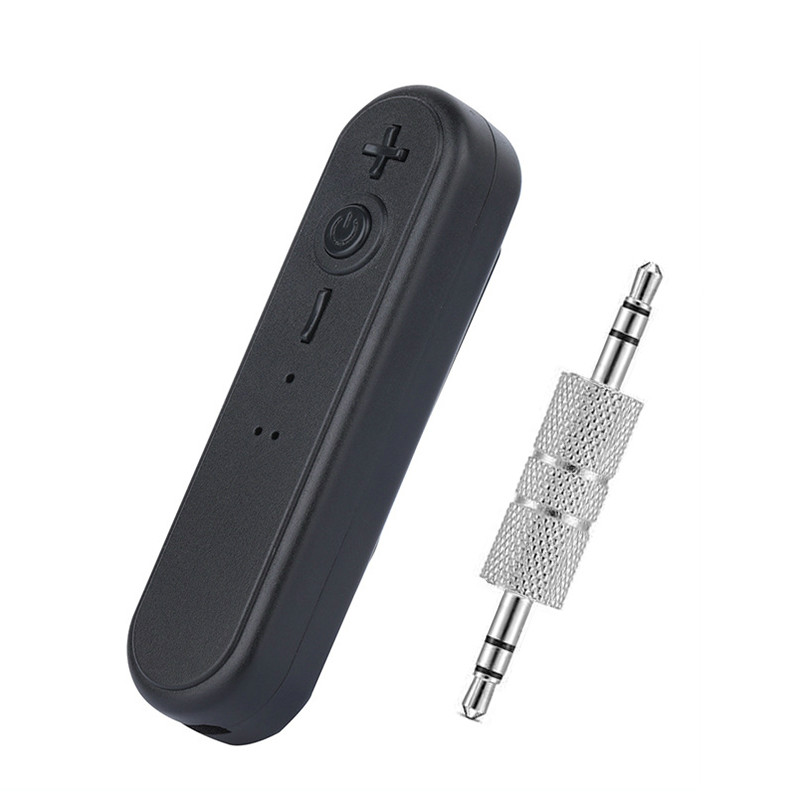 Bluetooth Transmitter Audio Receiver 3.5mm Jack Aux Speaker Adapter Music Handsfree Bluetooth Car Kit Clip Aux Adapter