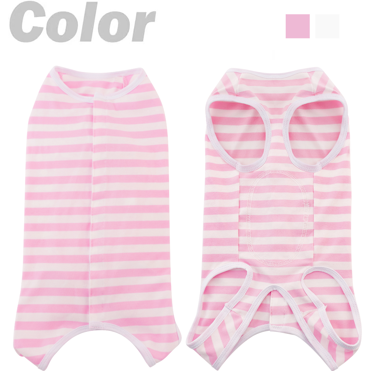 Dog’s Recovery Suit Post Surgery Shirt for Puppy, Wound Protective Clothes for Little Animals