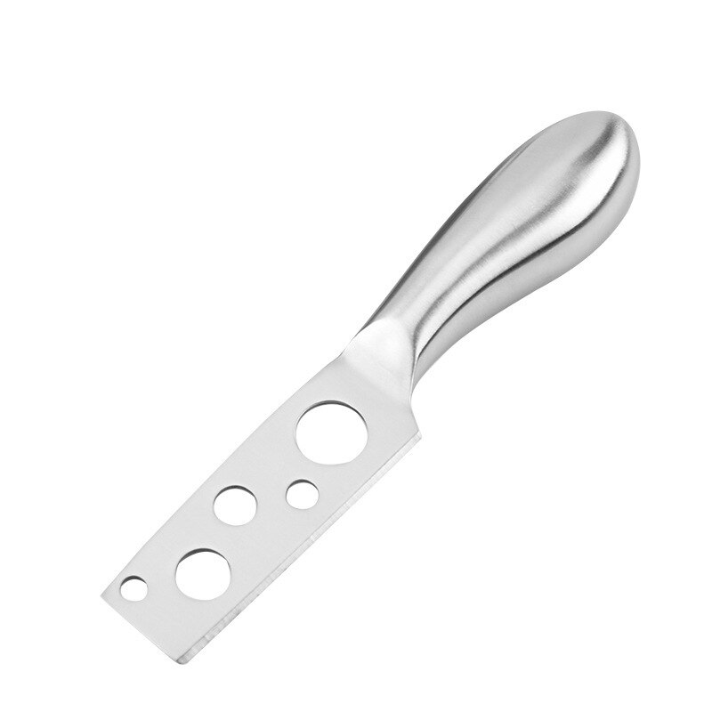 1Pcs Kitchen Gadgets Silver Retro Style Tools Cheese Graters Multi Functional Stainless Steel Baking Tools Cheese Cutlery: 8A round hole 4