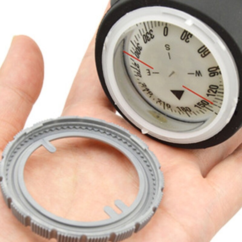 Subacquea 50m immersione Bussola Professionale Impermeabile Navigatore Digitale subacqueo Luminoso Orologio Equilibrato per il Nuoto