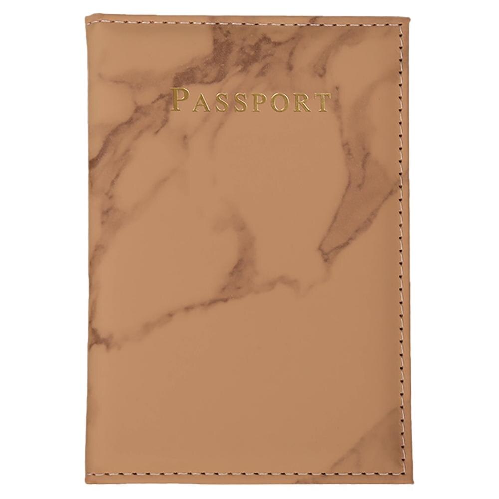 Funda de pasaporte de estilo de mármol colorido, funda de pasaporte de , funda porta pasaporte impermeable, funda de viaje: Color 2