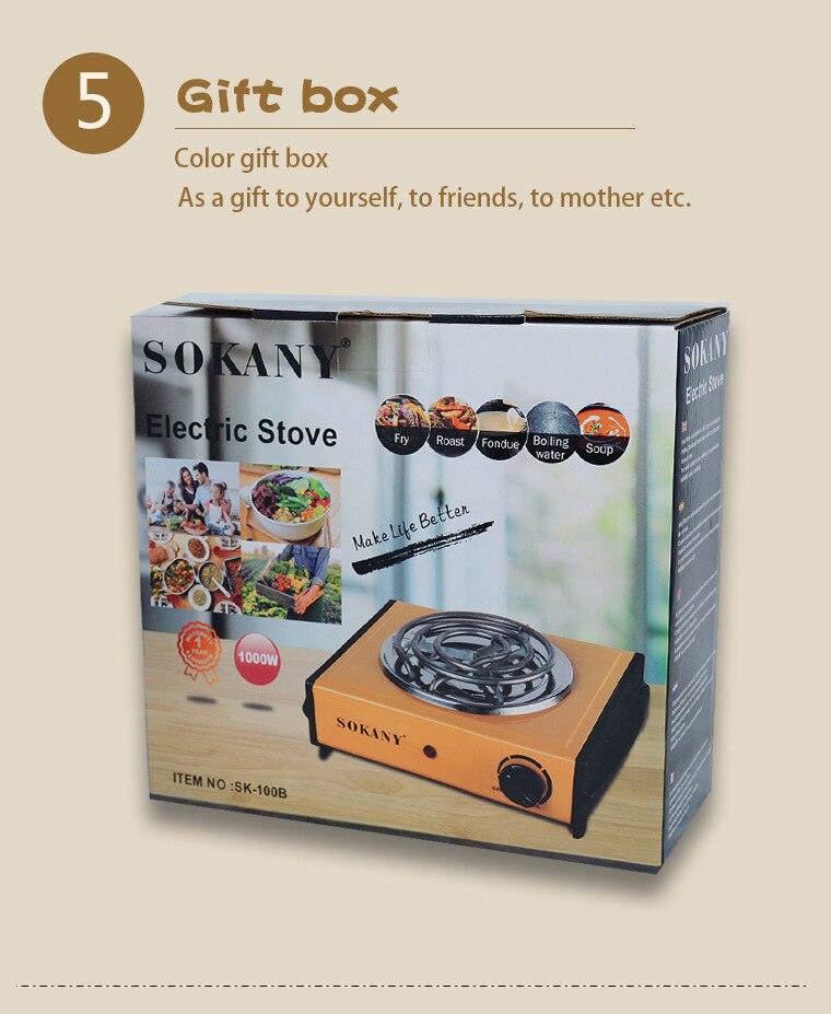 Induction cooker household pot cooking electric stove induction cooker 1000W220-240V