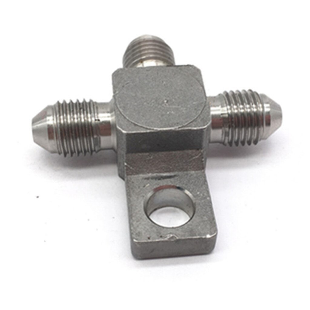 AN3 3AN Stainless Steel Male Flare Tee Fitting Adapter With Locating Lug