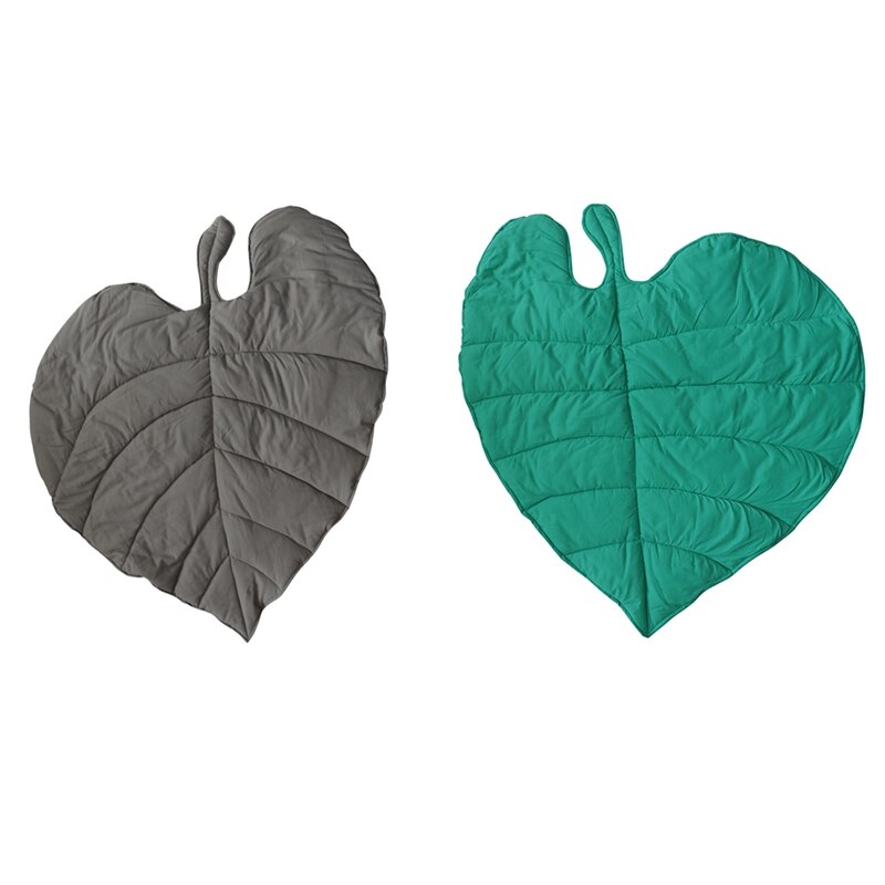 Leaf Shape Baby Play Mat Cartoon Infant Room Decor Blanket ping