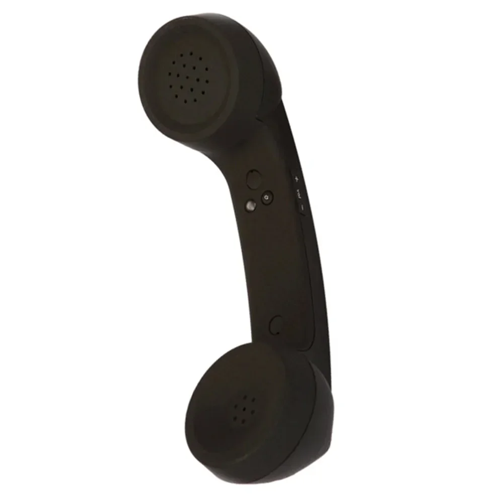 Drahtlose retro Telefon Hörer Und Verdrahtete Telefon Hörer Empfänger Kopfhörer Drahtlose Bluetooth Telefon Hörer: Weiß