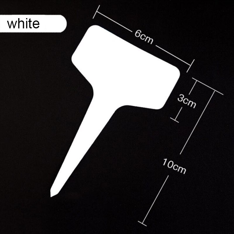 25/50/100 szt. Etykiety PVC robić oznaczania roślin w szklarniach, plastikowe znaczniki robić doniczek, wodoodporne znaczniki robić oznaczania ziół, narzędzia i akcesoria ogrodnicze B2: zielone światło / 25 sztuk