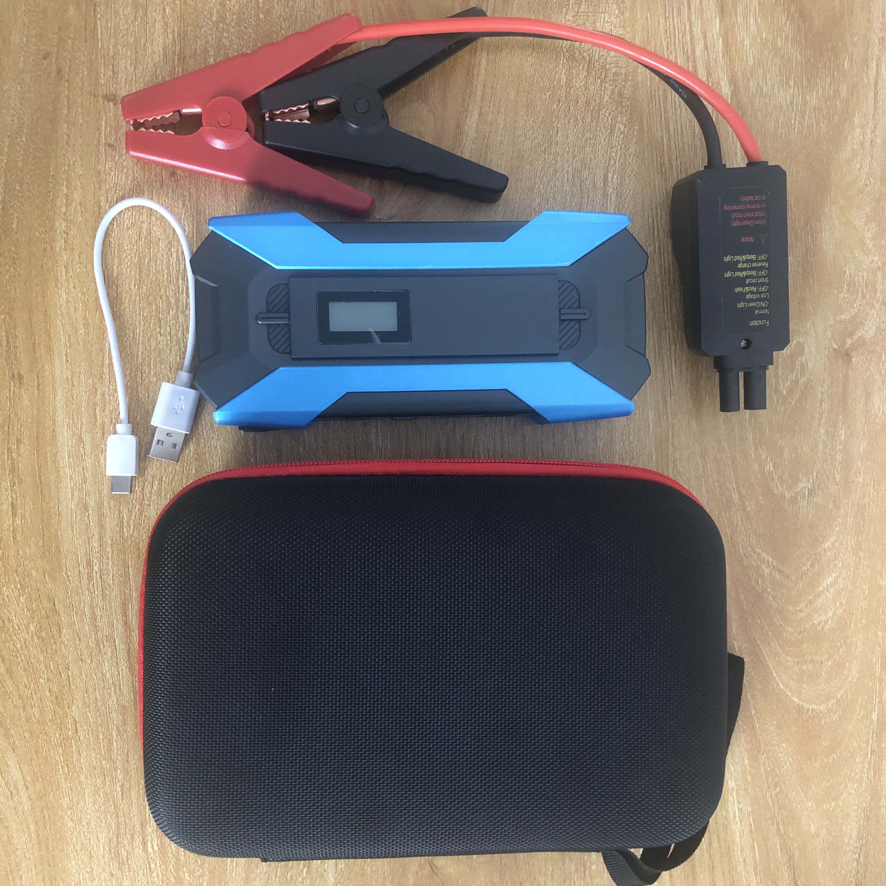 MINIFISH Portable car Jump Starter 1200A Jumpstarter 12V Starting