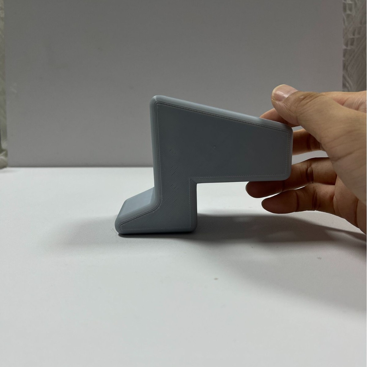 Fermaporta da 1 pezzo: cuneo per finestre e porte per carichi pesanti con base antiscivolo, installazione semplice, per casa, ufficio, bagno, cucina: BIANCO
